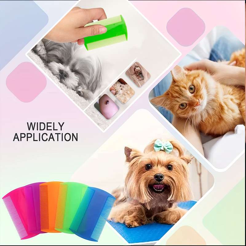 1pc 8.8cm 5cm Pet Comb