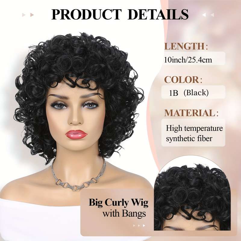 1Pc M1B30 25.4cm Fashion Design Wig