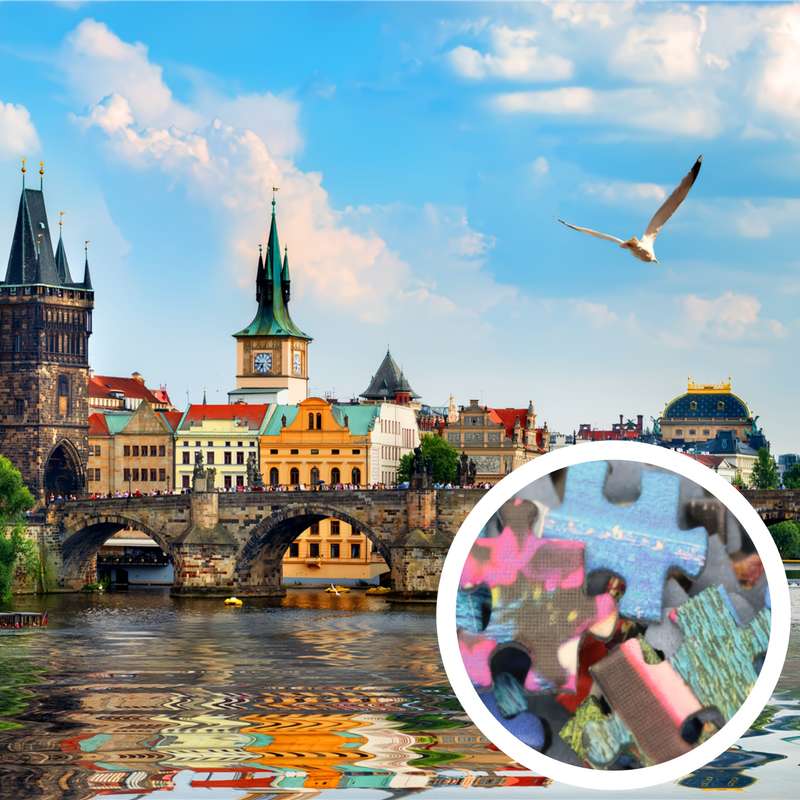 1000 Piece Paper Jigsaw Puzzle For Adults 68.58x5
