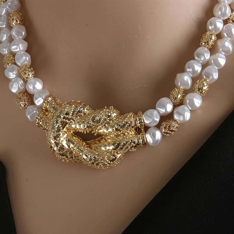 Imitation Pearl Necklace Jewelry