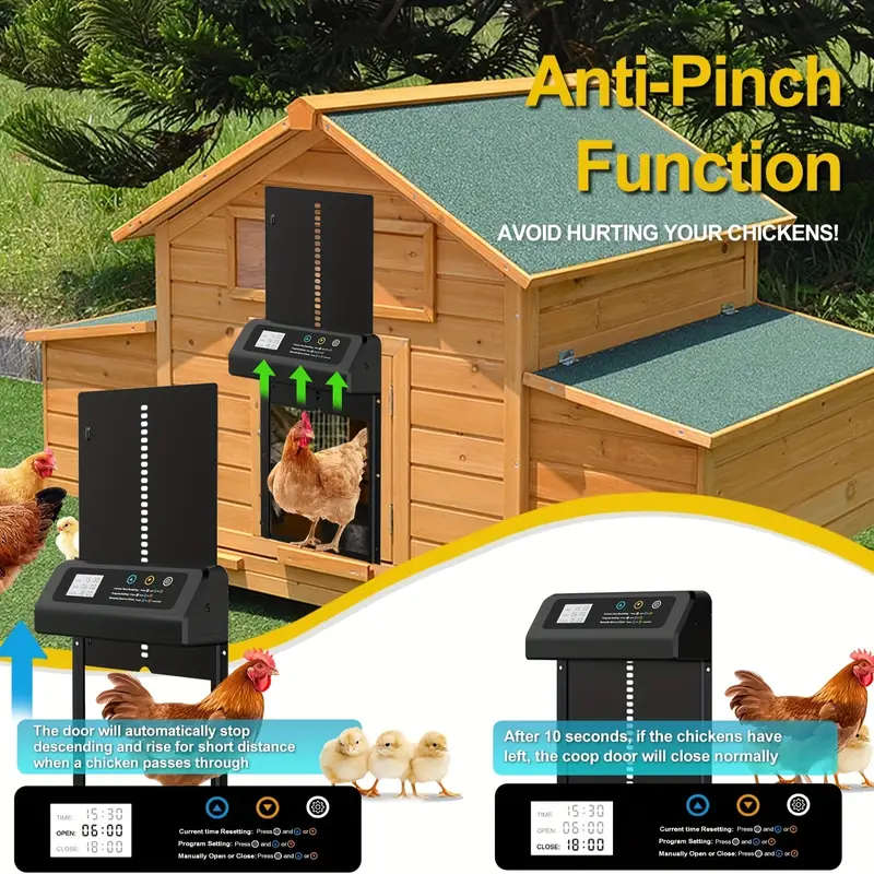 Automatic Chicken House Door With Timer