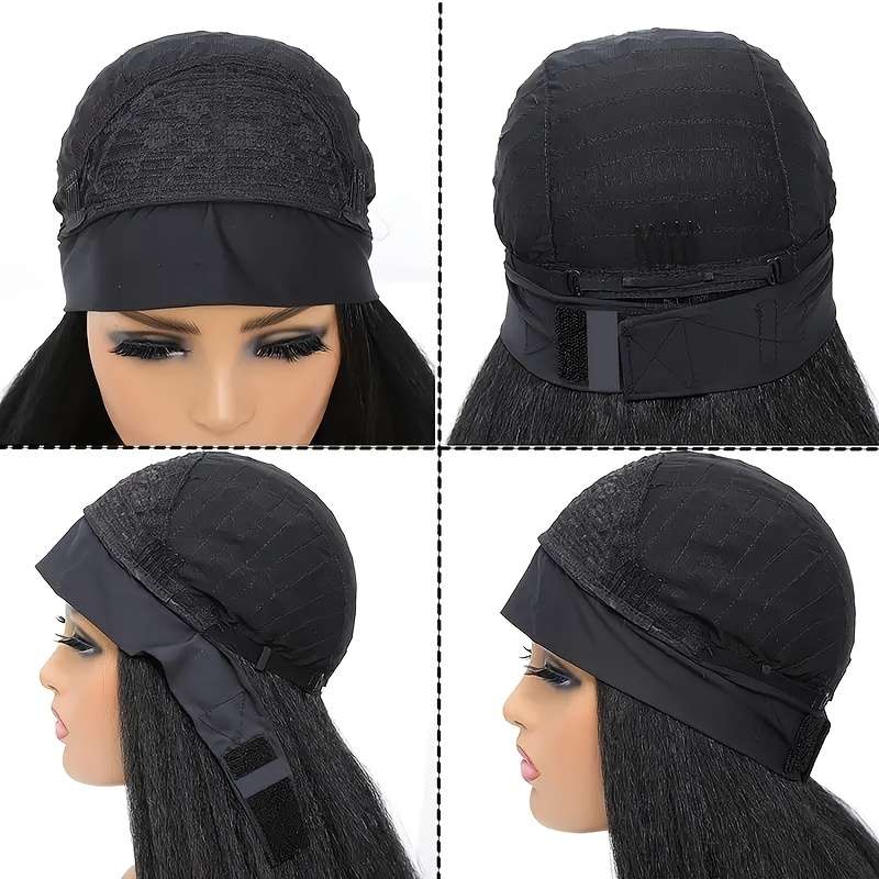 1Pc Black 76.2cm Fashion Design Wig
