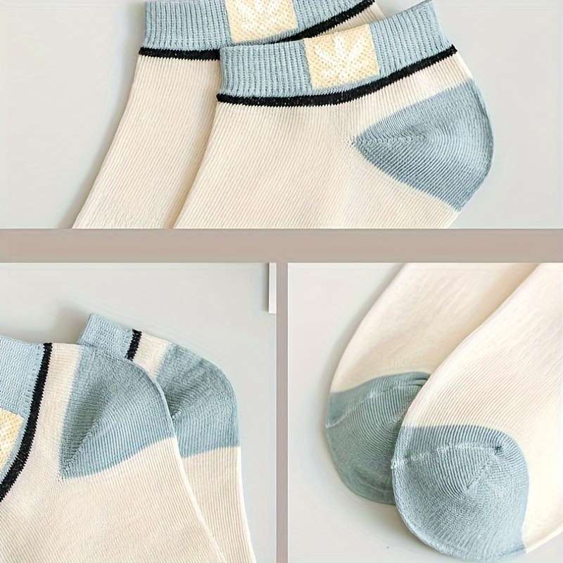 5 Pairs One Size High Elastic Socks