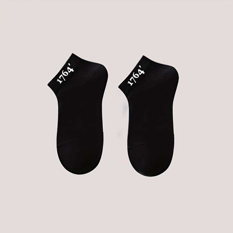 5 Pairs One Size High Elastic Socks