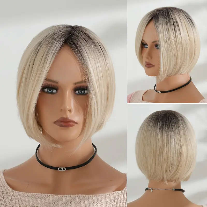 Bob Wig with Bangs