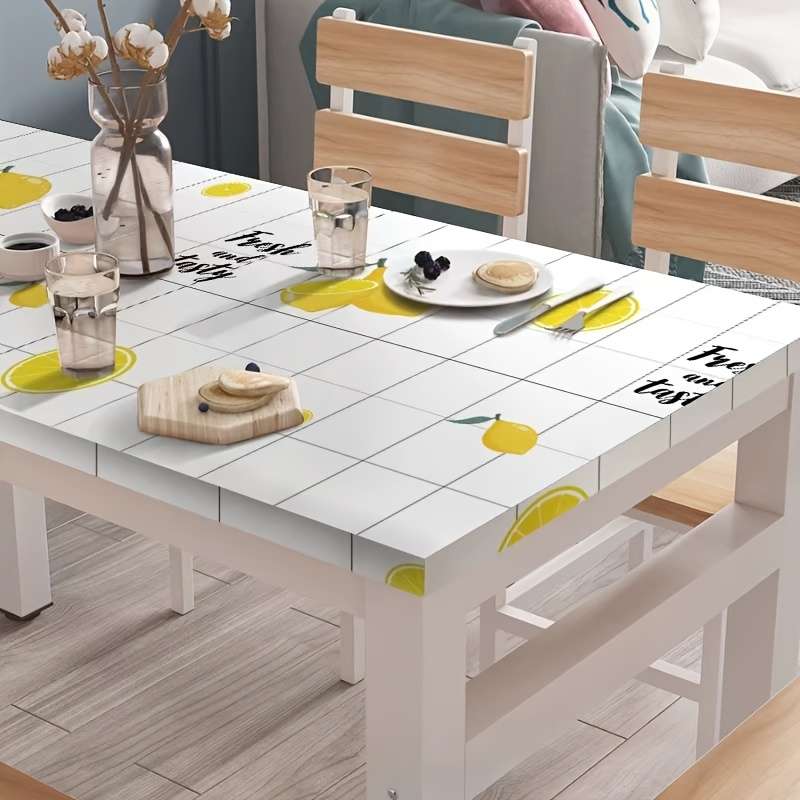1PC Wall Stickers60cmx300cm 23.6inx118.1inLemon