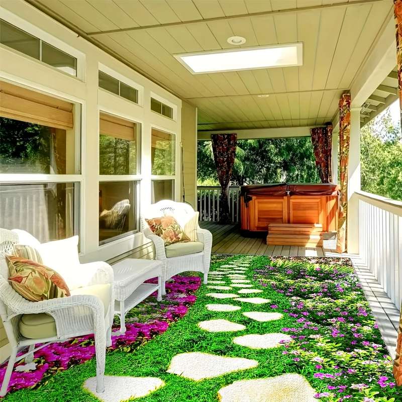 1Pc TEDwycp19693 80x160cm 31.5x62.9inch Floor Mat