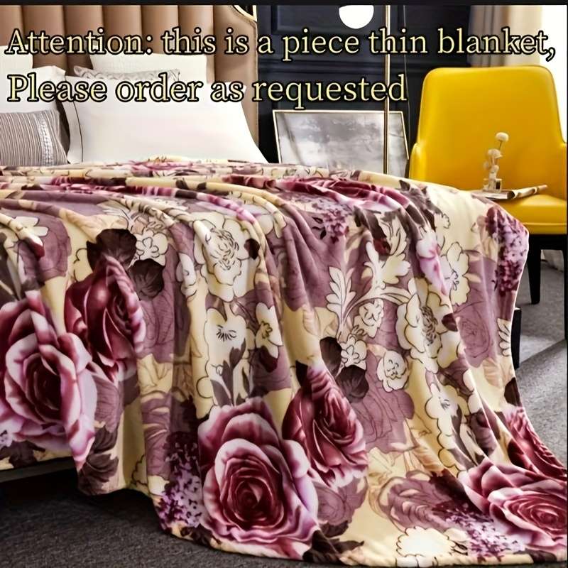 1ps Blanket Color Sweet Talk Between Flowers