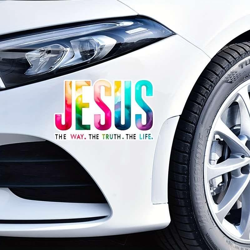 1pc Jesus Christian Themed Stickers