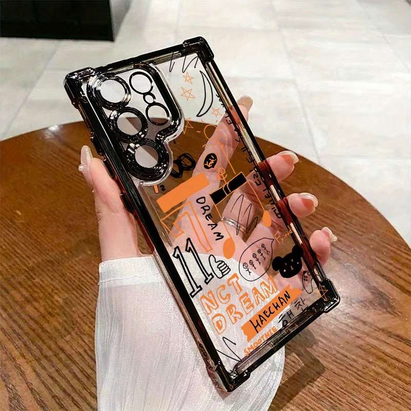1Ps Pink Color For Samsung Galaxy A12 Phone Cases
