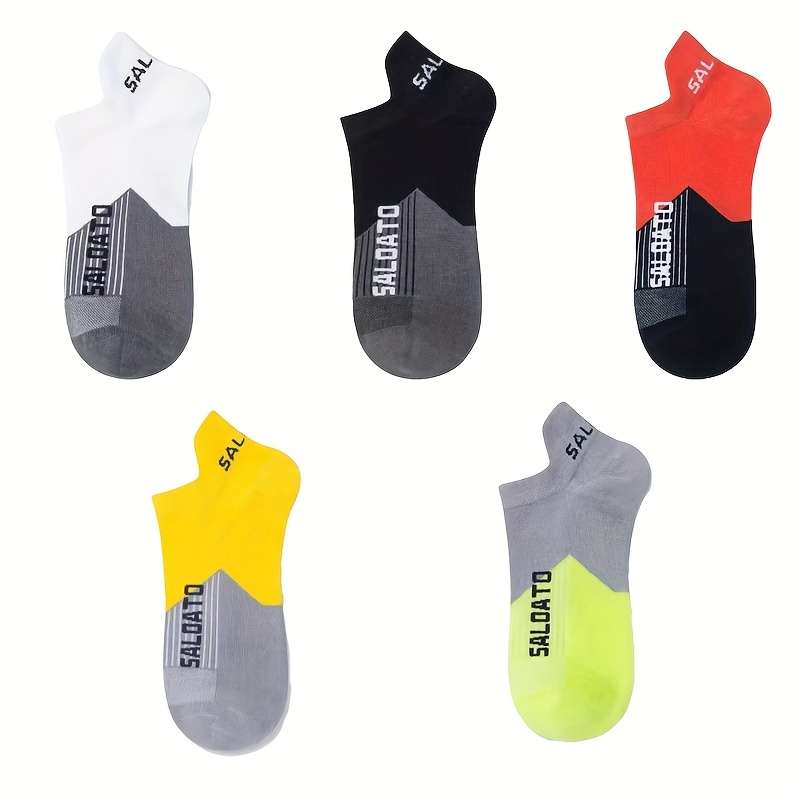 5 Pairs One Size High Elastic Socks