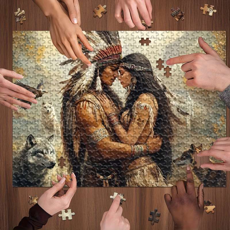 1000 Piece Paper Jigsaw Puzzle For Adults