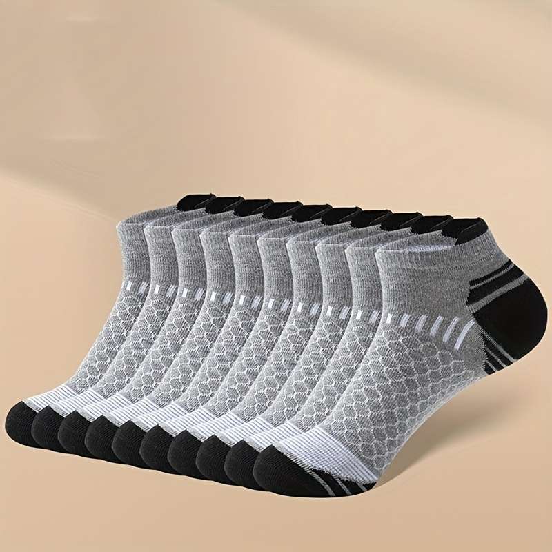 6 Pairs Of Mixed Colors One Size High Elastic Socks
