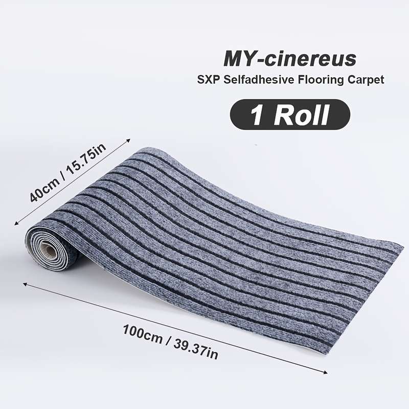1Pc Gray Black 40x100cm Floor Mat