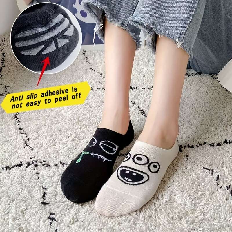 5 Pairs Mixed Color One Size High Elastic Socks