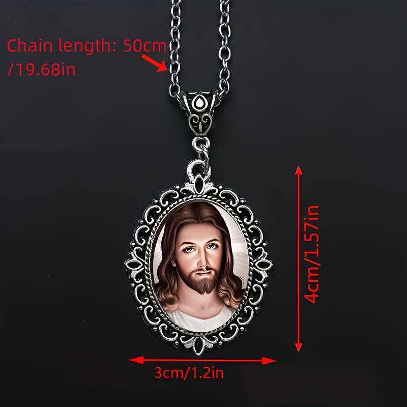 1pc Jesus Theme Pendant