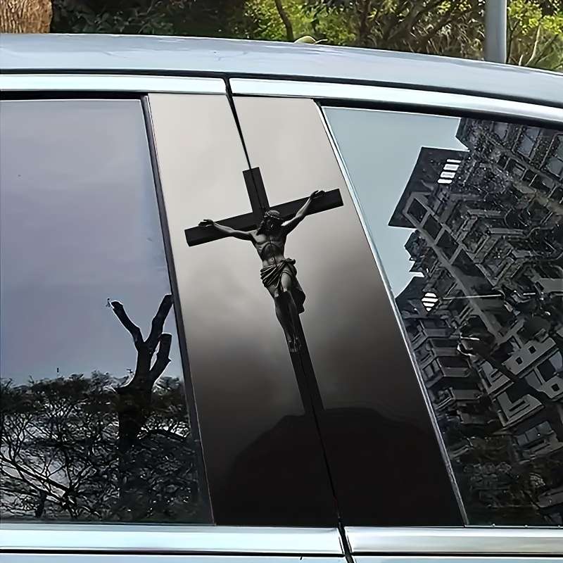 2pcs  25cm50cm Jesus Christian Themed Stickers