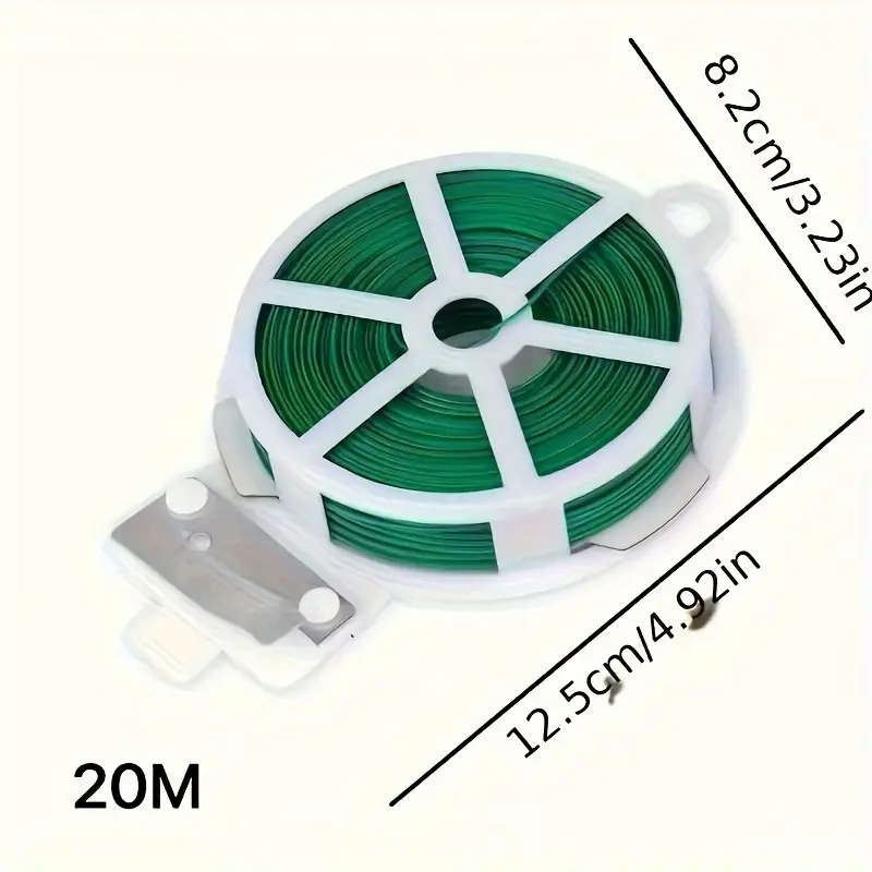 1pc Garden Plant Twist Tie with Cutter
