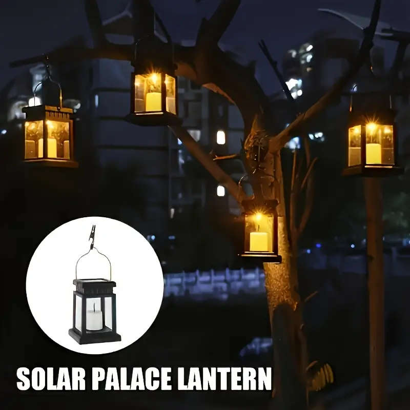 4pcs Outdoor Solar Lights