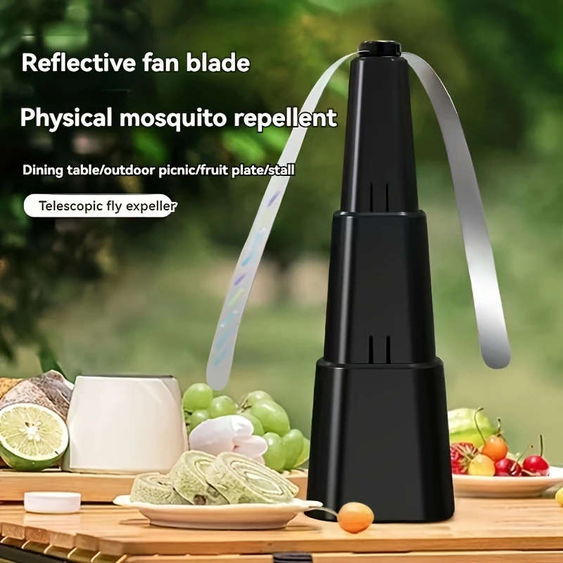 1pc The Retractable Fly Fan Is a Must-Have Gadget for Both Indoor And Outdoor Use Perfect for Campin