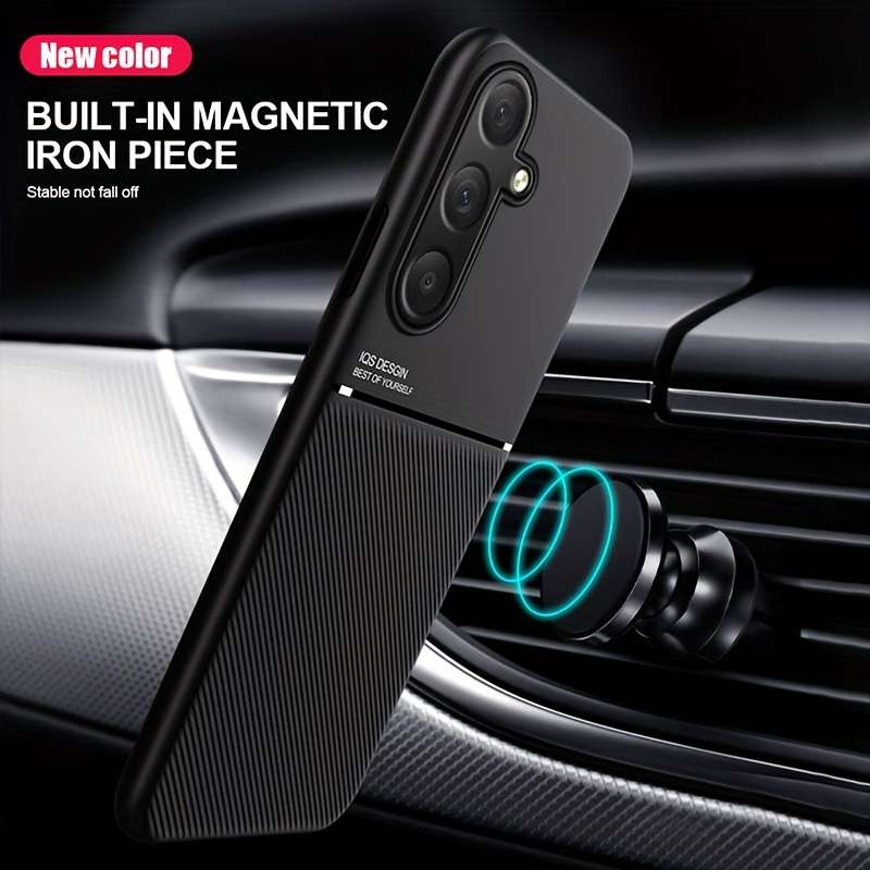 1pc Black For Samsung Galaxy A55 5G Phone Cases