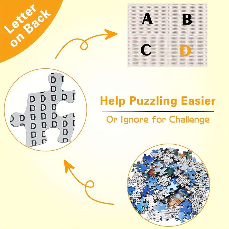 1000 Piece Paper Jigsaw Puzzle For Adults
