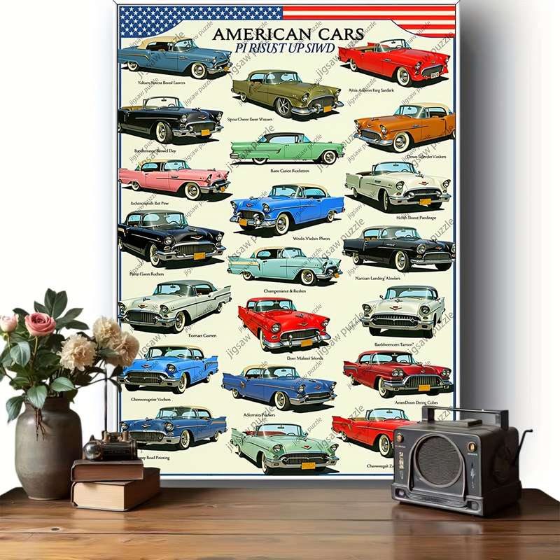 1000 Piece Paper Jigsaw Puzzle For Adults