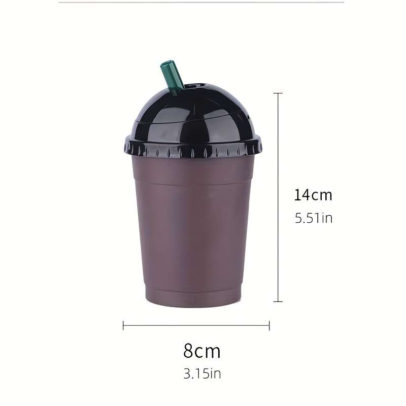 1pc High-Temperature Resistant Car Ashtray with Lid Portable Detachable ABS Ashtray for Coffee C