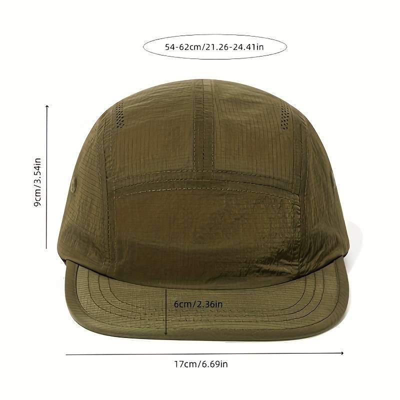 1pc New Spring Summer Japanese Style Lightweight Baseball Cap with Breathable Mesh and Quick-Drying