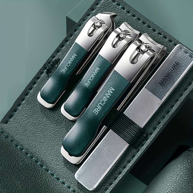 4-Piece Nail Clippers Set For Fingernails And Toenails