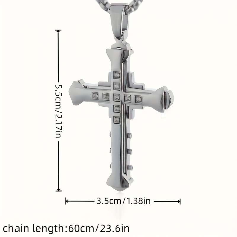1 Piece Blue Jesus Theme Pendant