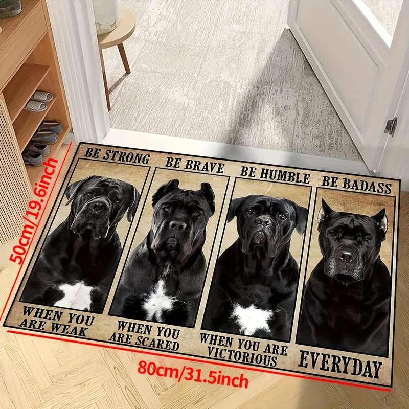 1Pc 48.26x78.74cm Floor Mat