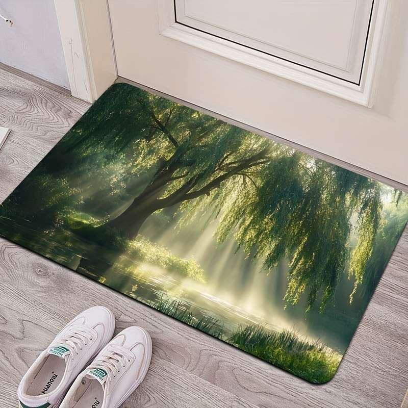 1Pc Green 19.69x31.49inch 50x80cm Floor Mat