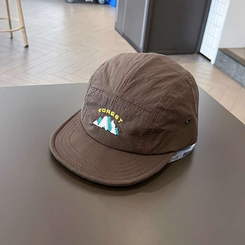 1pc Women'S Outdoor Quick-Drying Short Brim Baseball Hat Women'S Street Soft Brim Five-Piece M
