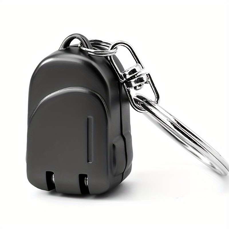 1pc Modern Stainless Steel Nail Clipper with Nail File Straight Blade Portable Clip-On Design