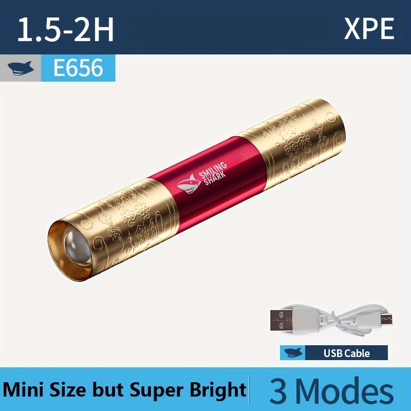 1PC E656 Flashlight