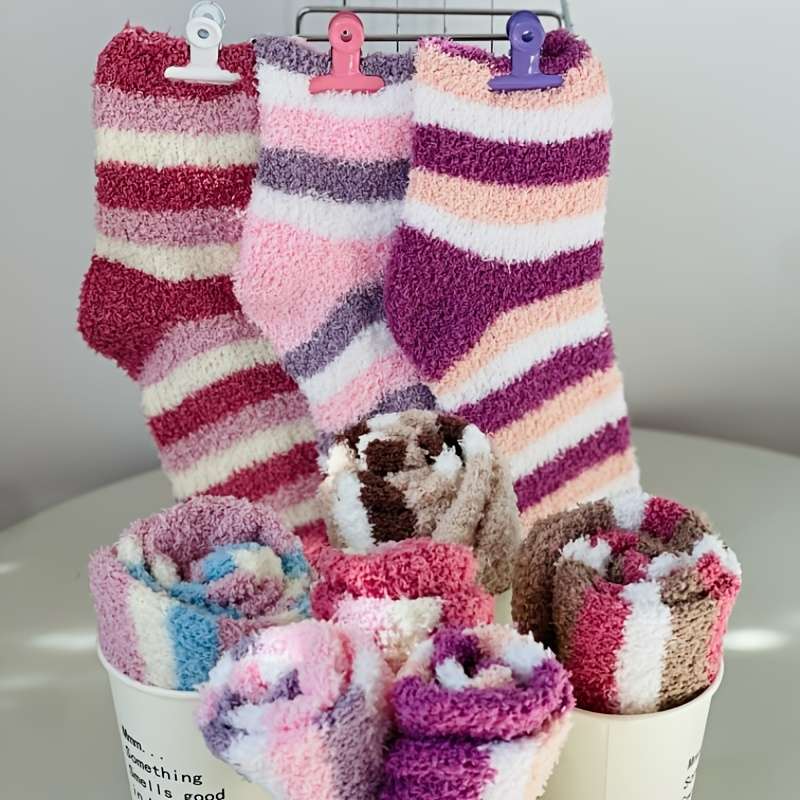 1Pairs Sock Mixed Color  One Size