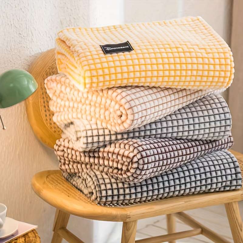 1ps Blanket Color Coffee size 200x230cm