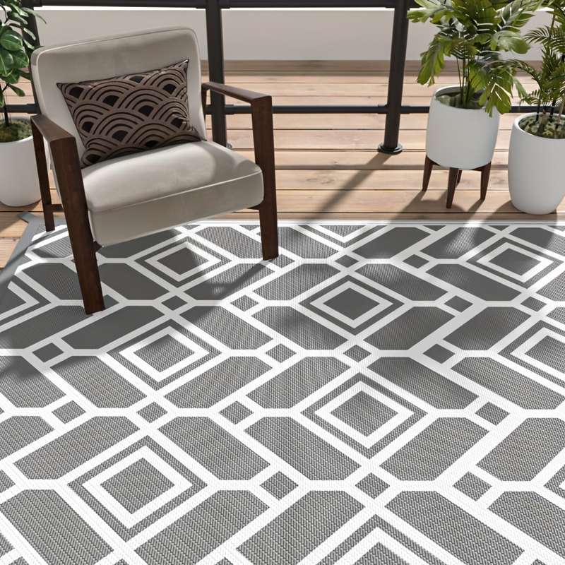 1Pc Grey 6X9FT 182x274cm Floor Mat