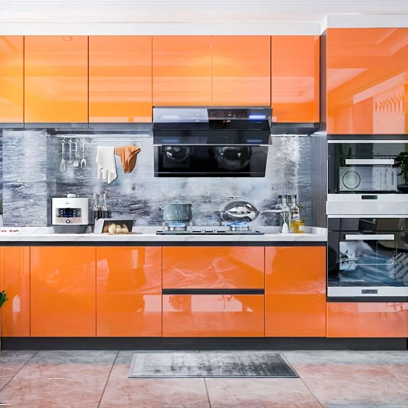 1PC Wall StickersOrange60cm Wide X 2 Meterss Long