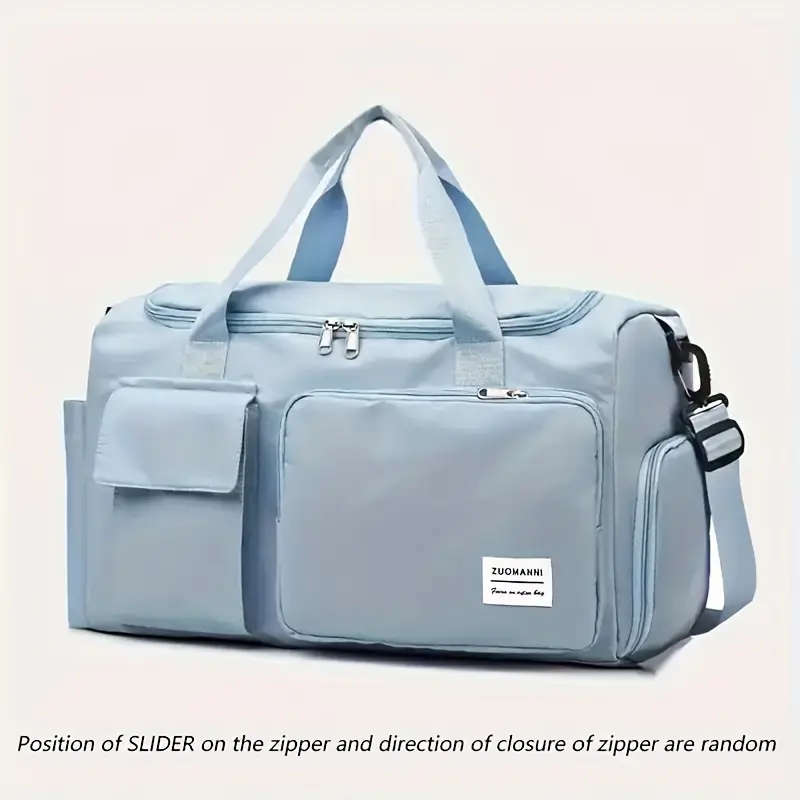 Unisex Large Capacity Nylon Travel Gym Tote