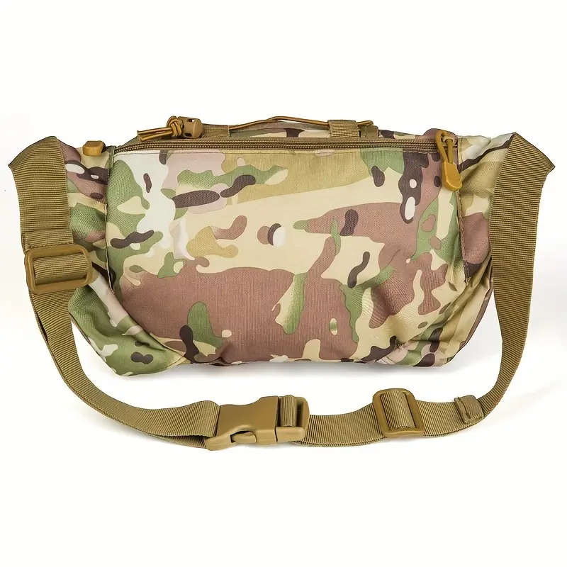 1pc Tactical Hunting Fanny Pack Waterproof Oxford Cloth Waist Bag for Gear Knife Flashlight Wallet I