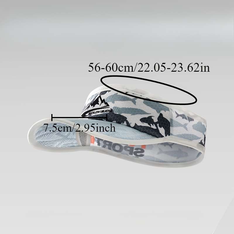 1pc Breathable Camouflage Fishing Hat Sun Protection Sweat-Absorbing Quick-Drying Ideal for R