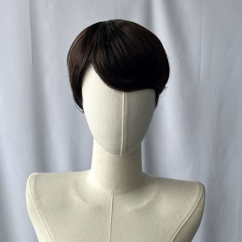 1Pc Light Brown 20.32cm Fashion Design Wig