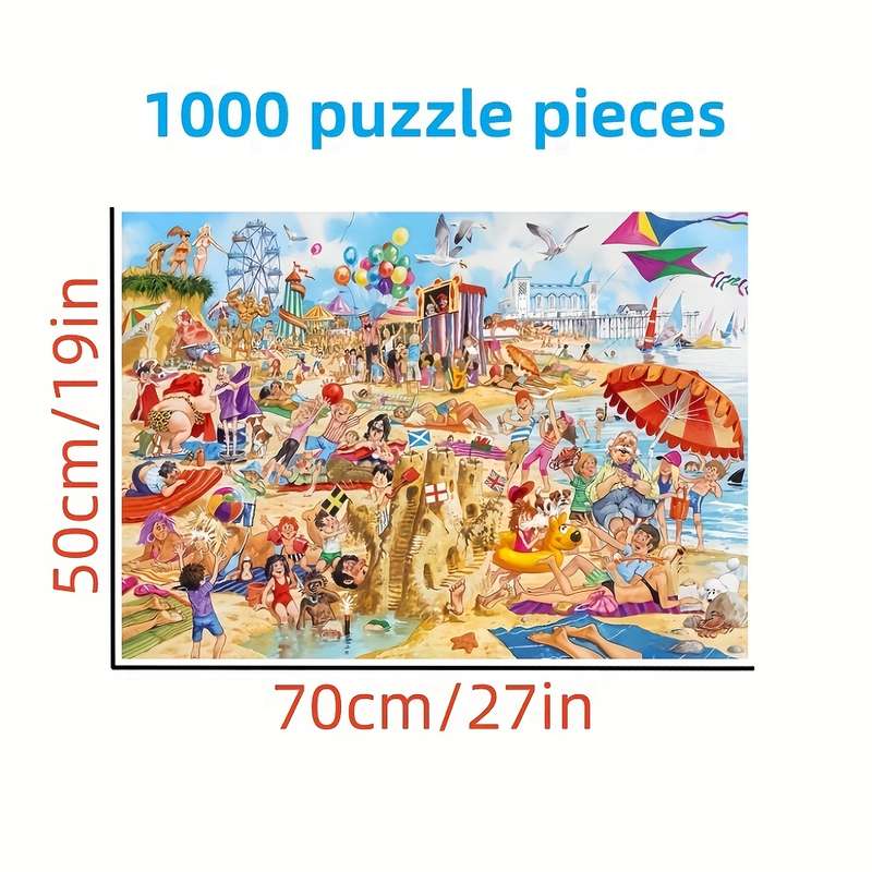 1000 Piece Paper Jigsaw Puzzle For Adults