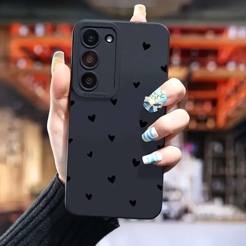 1pc Black For Samsung Galaxy A55 5G Phone Cases