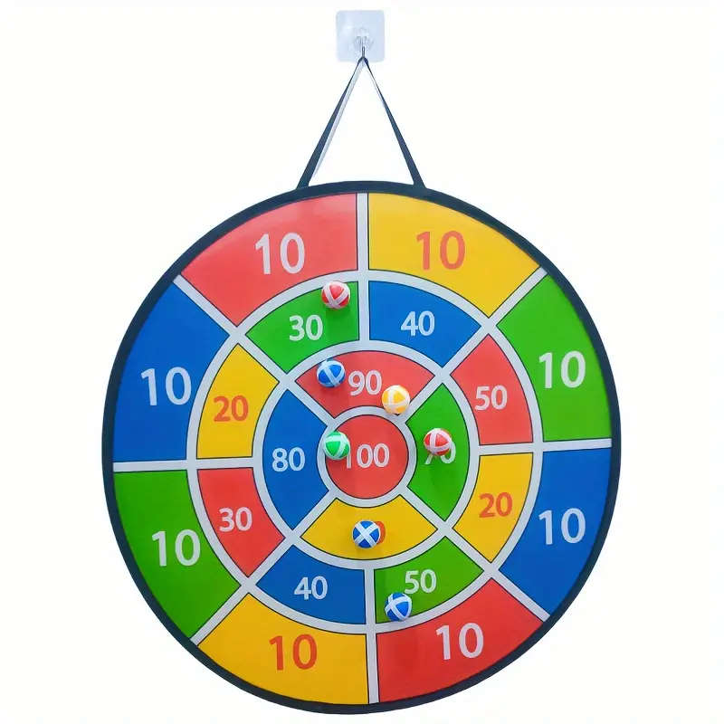 1pc Children's Darts Target Sticky Balls Parent-Child Interaction 6balls