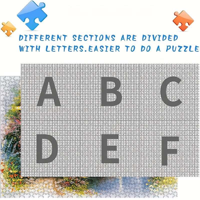 1000 Piece Paper Jigsaw Puzzle For Adults 38.0x26.01 cm High Difficult