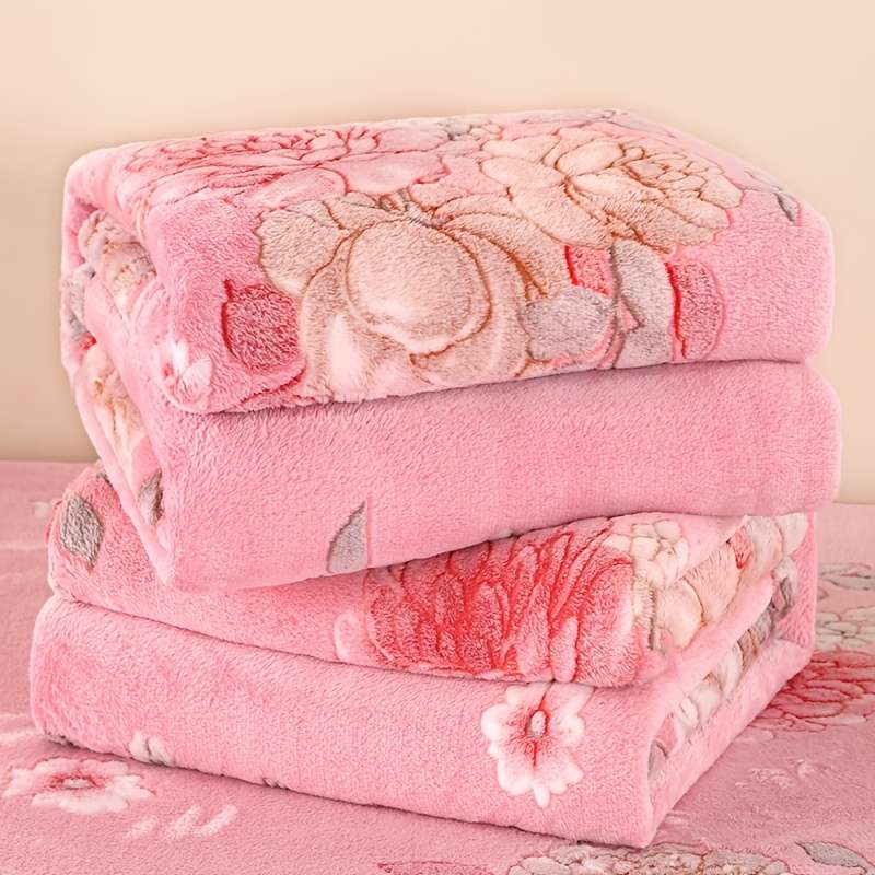 1ps Blanket Color Peony size 200cmx230cm