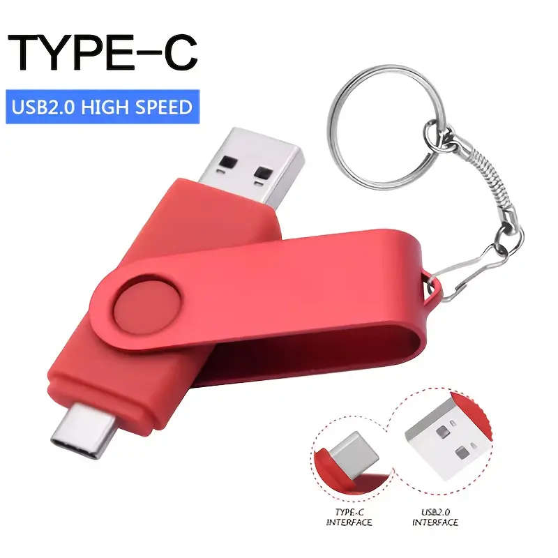 16Gb Flash Drive With Keychain